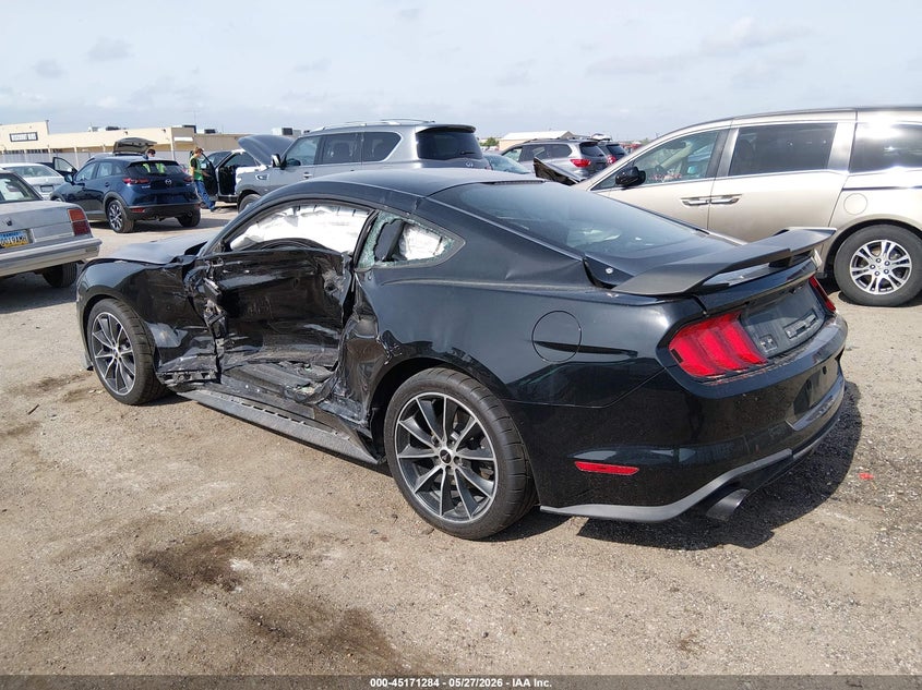 2018 Ford Mustang VIN 1FA6P8TH1J5126965 IAAI salvage auction — LEFT SIDE, Salvage (Kansas), sold $2,850 on 2026-07-24 (photo 3)