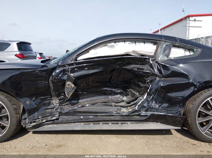 2018 Ford Mustang VIN 1FA6P8TH1J5126965 IAAI salvage auction — LEFT SIDE, Salvage (Kansas), sold $2,850 on 2026-07-24 (photo 6)