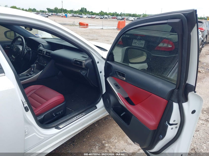 2017 Lexus Is VIN JTHBA1D21H5041483 IAAI salvage auction — FRONT END, Salvage Title, sold $6,200 on 2026-07-22 (photo 5)