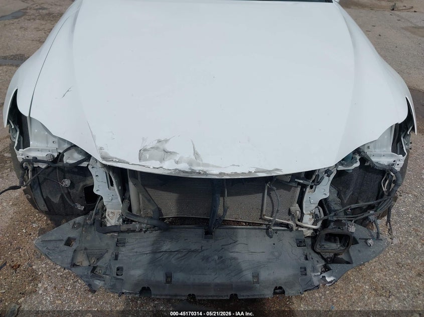 2017 Lexus Is VIN JTHBA1D21H5041483 IAAI salvage auction — FRONT END, Salvage Title, sold $6,200 on 2026-07-22 (photo 6)