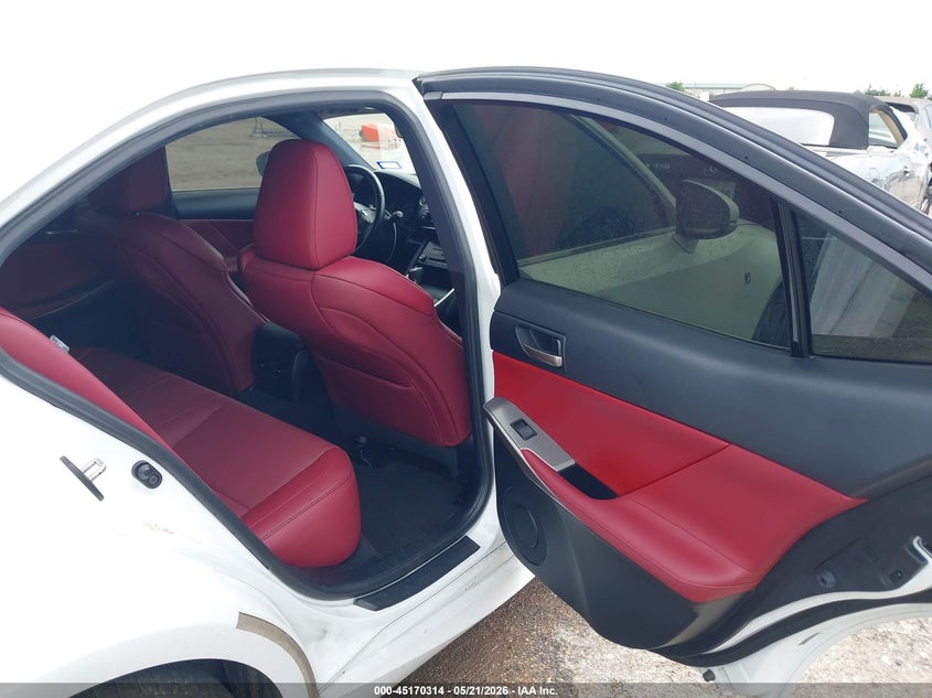 2017 Lexus Is VIN JTHBA1D21H5041483 IAAI salvage auction — FRONT END, Salvage Title, sold $6,200 on 2026-07-22 (photo 8)