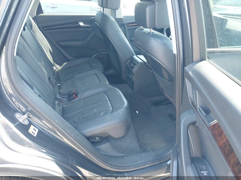 2018 Audi Q5 VIN WA1ANAFY6J2022335 IAAI salvage auction — FRONT END, Salvage (Ohio), sold $3,550 on 2026-07-24 (photo 8)