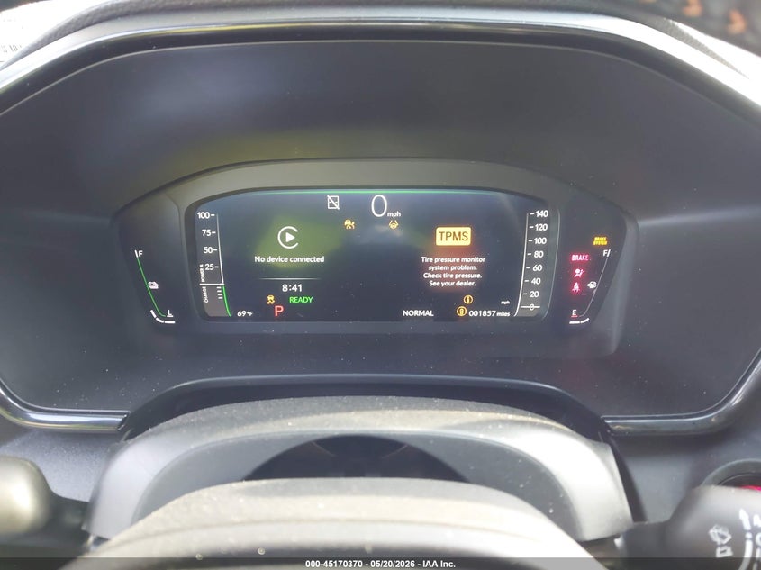 2026 Honda Cr-v VIN 5J6RS5H84TL010925 IAAI salvage auction — FRONT END, Original (Texas), sold $14,100 on 2026-08-01 (photo 7)