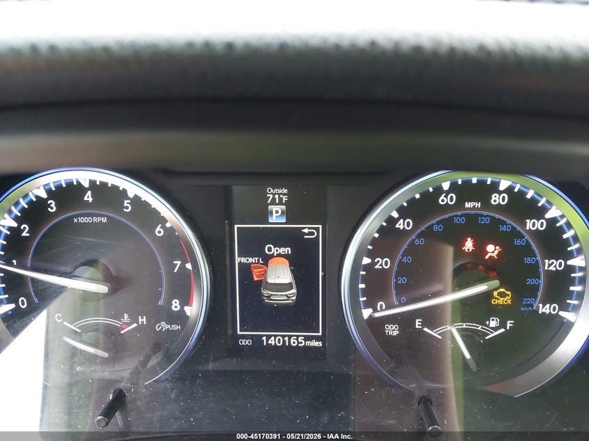 2015 Toyota Highlander VIN 5TDKKRFH8FS078682 IAAI salvage auction — LEFT FRONT, Salvage Title, sold $75 on 2026-07-22 (photo 7)