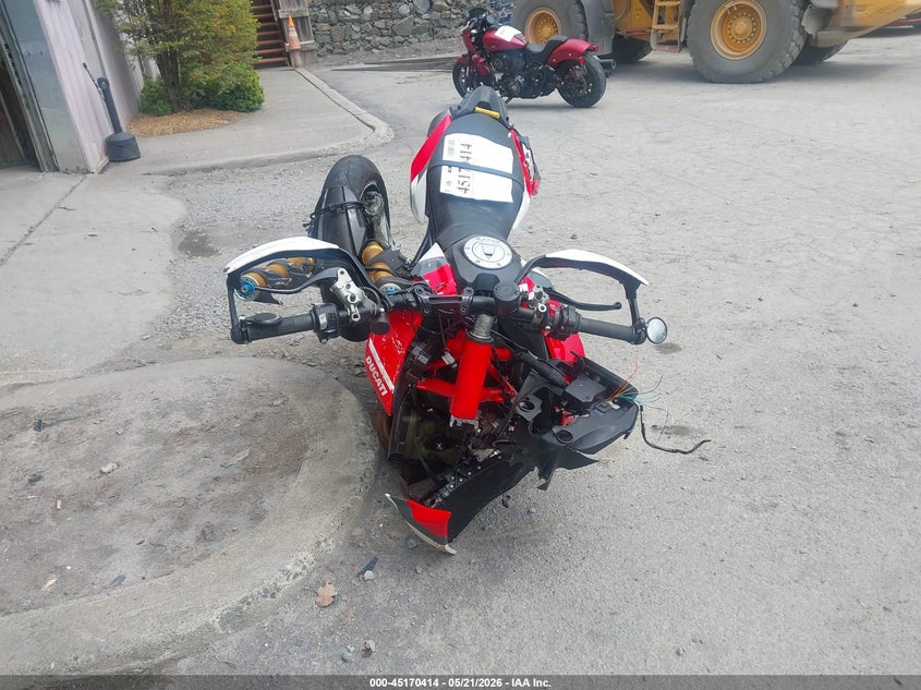 2023 Ducati Hypermotard VIN ZDMBAJDT3PB009259 IAAI salvage auction — ALL OVER, Mv-907A (New York), sold $1,950 on 2026-07-28 (photo 5)