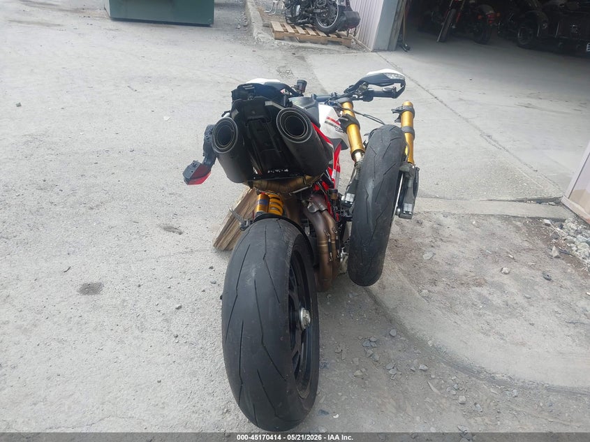 2023 Ducati Hypermotard VIN ZDMBAJDT3PB009259 IAAI salvage auction — ALL OVER, Mv-907A (New York), sold $1,950 on 2026-07-28 (photo 6)