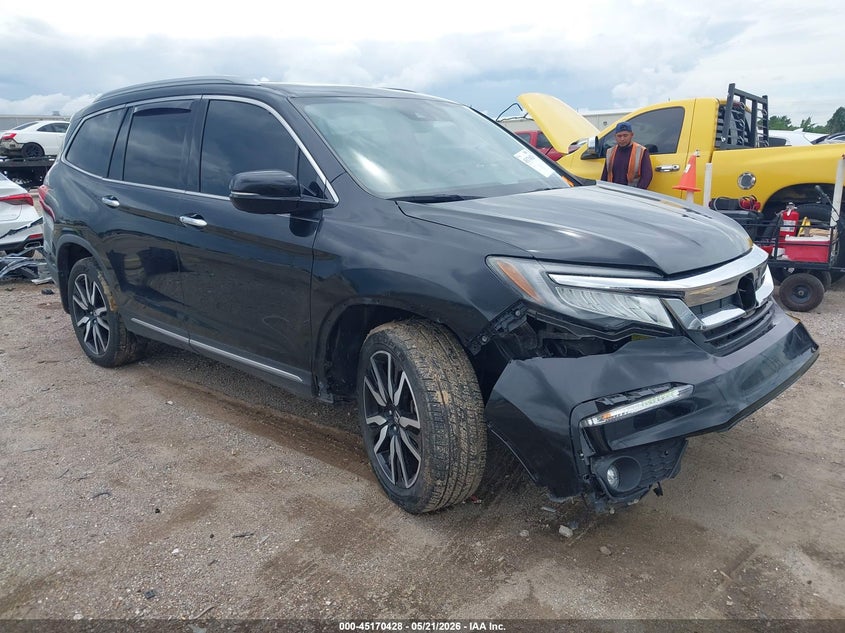 2019 Honda Pilot VIN 5FNYF6H92KB038986 IAAI salvage auction — FRONT END, Original (Texas), sold $7,325 on 2026-07-30 (photo 1)