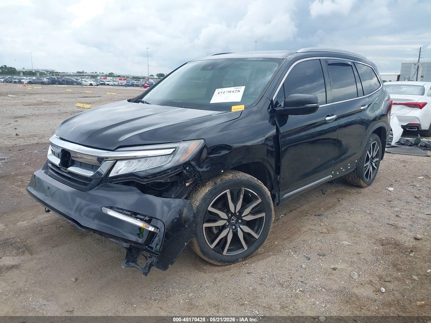 2019 Honda Pilot VIN 5FNYF6H92KB038986 IAAI salvage auction — FRONT END, Original (Texas), sold $7,325 on 2026-07-30 (photo 2)