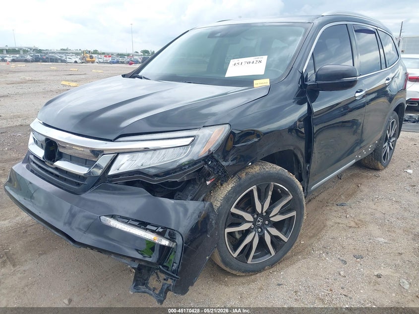 2019 Honda Pilot VIN 5FNYF6H92KB038986 IAAI salvage auction — FRONT END, Original (Texas), sold $7,325 on 2026-07-30 (photo 6)