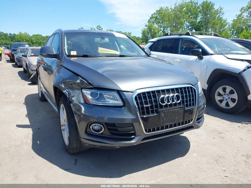 2016 Audi Q5 VIN WA1L2AFP6GA150131 IAAI salvage auction — RIGHT FRONT, Salvage Title, sold $2,950 on 2026-07-07 (photo 1)