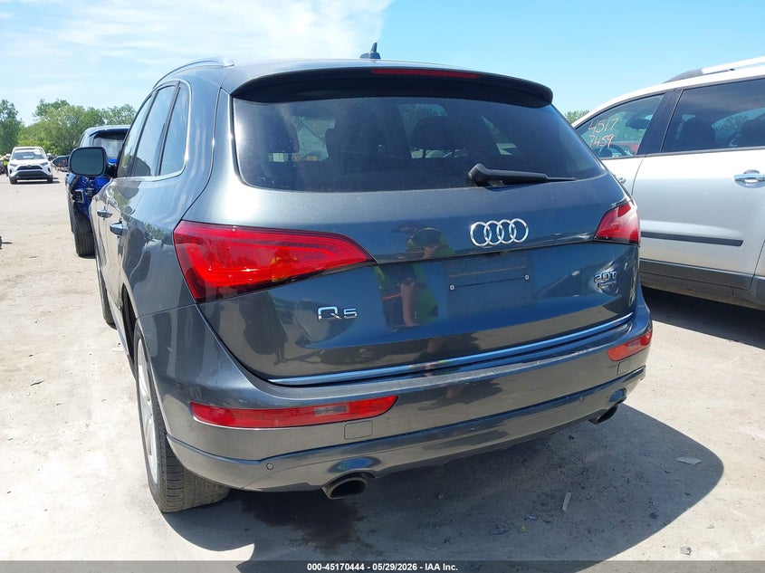 2016 Audi Q5 VIN WA1L2AFP6GA150131 IAAI salvage auction — RIGHT FRONT, Salvage Title, sold $2,950 on 2026-07-07 (photo 3)