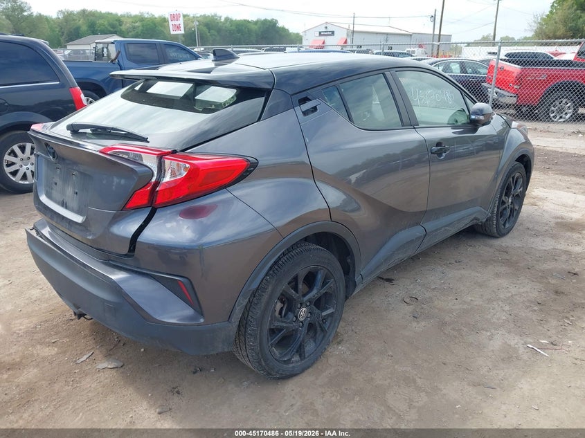 2021 Toyota C-hr VIN JTNKHMBX6M1103017 IAAI salvage auction — SIDE, Salvage (Indiana), sold $4,550 on 2026-07-28 (photo 4)