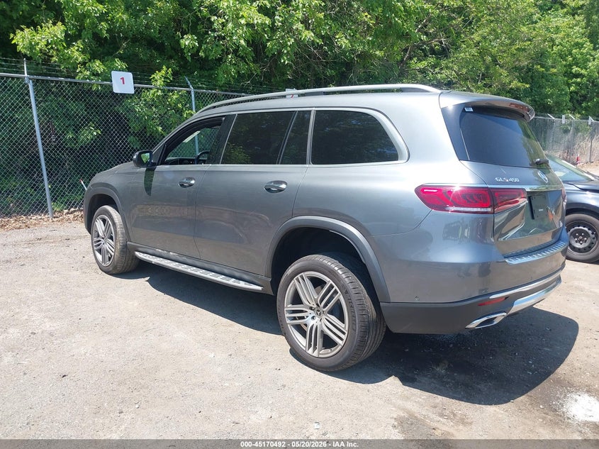 2021 Mercedes-benz Gls-klasse VIN 4JGFF5KEXMA546928 IAAI salvage auction — FRONT END, Salvage - 75% Or Less (Maryland), sold $17,600 on 2026-07-28 (photo 3)