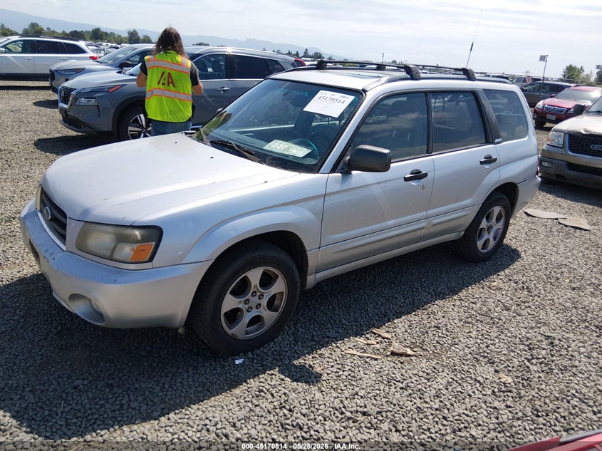 2003 Subaru Forester VIN JF1SG65693H716279 IAAI salvage auction — REAR END, Salvage (Oregon), sold $300 on 2026-07-27 (photo 2)