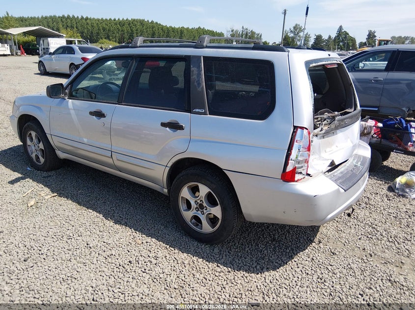 2003 Subaru Forester VIN JF1SG65693H716279 IAAI salvage auction — REAR END, Salvage (Oregon), sold $300 on 2026-07-27 (photo 3)