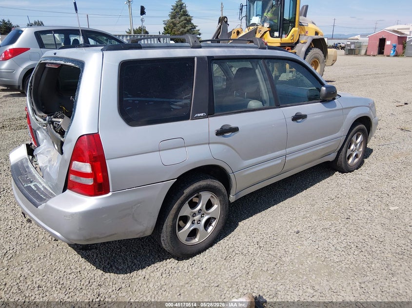 2003 Subaru Forester VIN JF1SG65693H716279 IAAI salvage auction — REAR END, Salvage (Oregon), sold $300 on 2026-07-27 (photo 4)