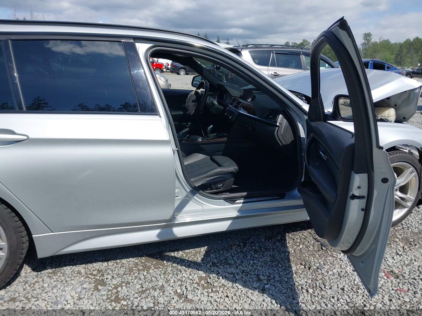 2015 BMW 3er VIN WBA3K5C5XFK301641 IAAI salvage auction — FRONT END, Wait Title, sold $1,750 on 2026-08-14 (photo 5)