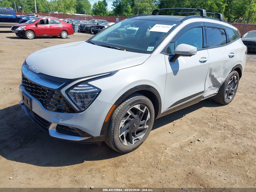 2024 Kia Sportage VIN 5XYK5CDF4RG159959 IAAI salvage auction — SIDE, Salvage (Idaho), sold $10,700 on 2026-07-10 (photo 2)