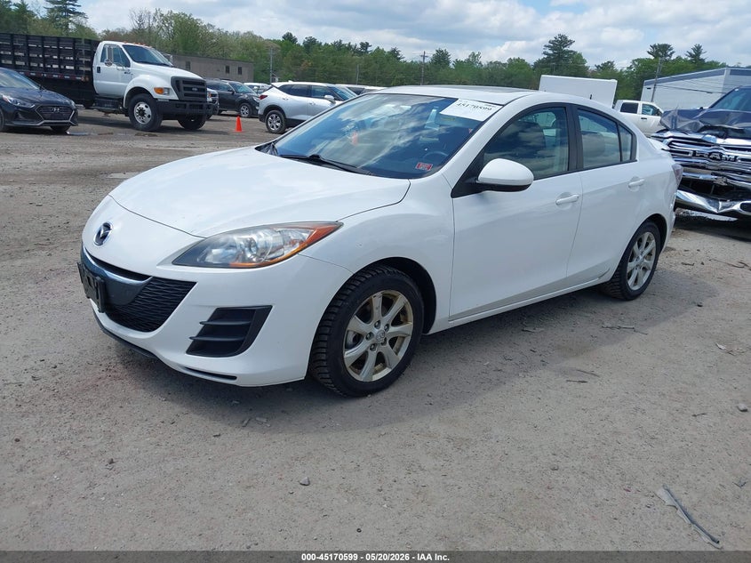 2010 Mazda 3 VIN JM1BL1SG7A1184686 IAAI salvage auction — NORMAL WEAR, Original (Rhode Island), sold $725 on 2026-07-15 (photo 2)