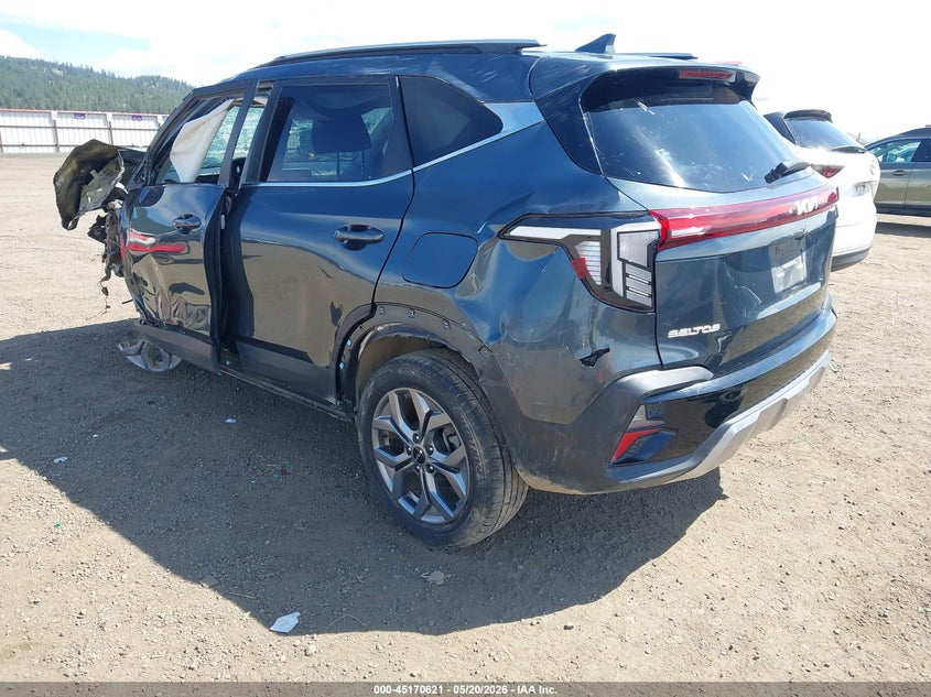 2024 Kia Seltos VIN KNDEU2AA4R7505136 IAAI salvage auction — ROLLOVER, Bill Of Sale (Washington), sold $600 on 2026-07-07 (photo 3)
