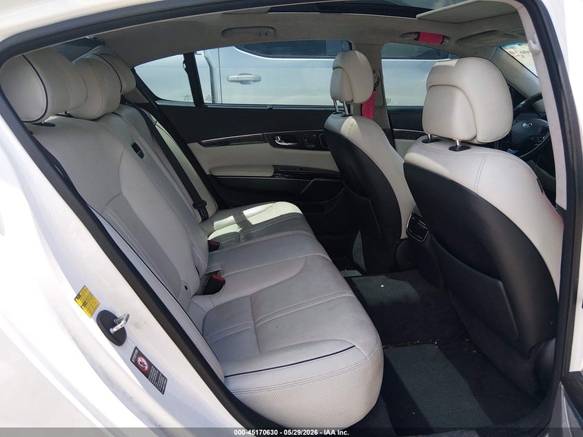 2015 Kia K900 VIN KNALW4D48F6017910 IAAI salvage auction — FRONT END, Salvage Title, sold $1,150 on 2026-07-14 (photo 8)