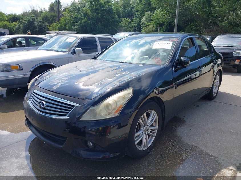 2011 Infiniti G25 VIN JN1DV6AP3BM600950 IAAI salvage auction — NORMAL WEAR, Original (Texas), sold $375 on 2026-07-06 (photo 2)