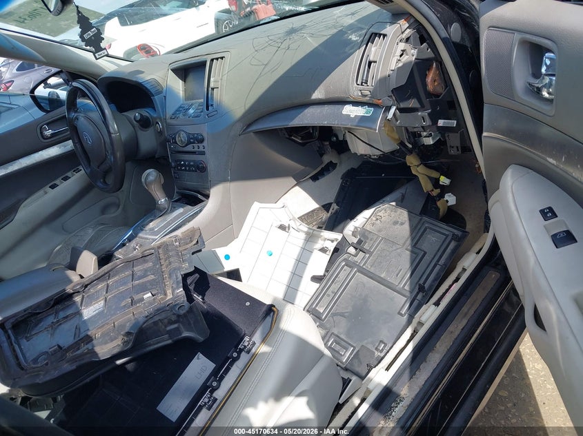 2011 Infiniti G25 VIN JN1DV6AP3BM600950 IAAI salvage auction — NORMAL WEAR, Original (Texas), sold $375 on 2026-07-06 (photo 5)