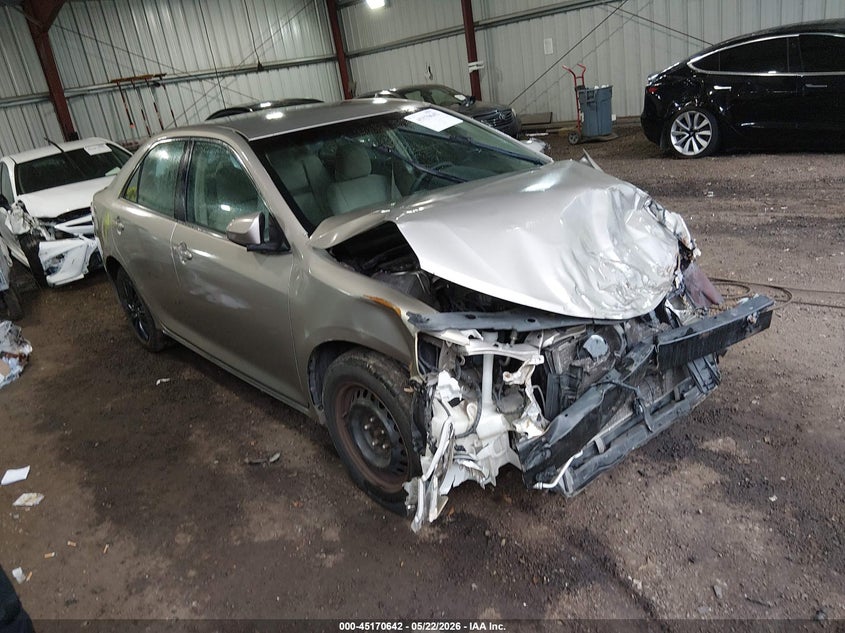 2013 Toyota Camry VIN 4T4BF1FK8DR306997 IAAI salvage auction — FRONT END, Clear (Virginia), sold $725 on 2026-07-25 (photo 1)