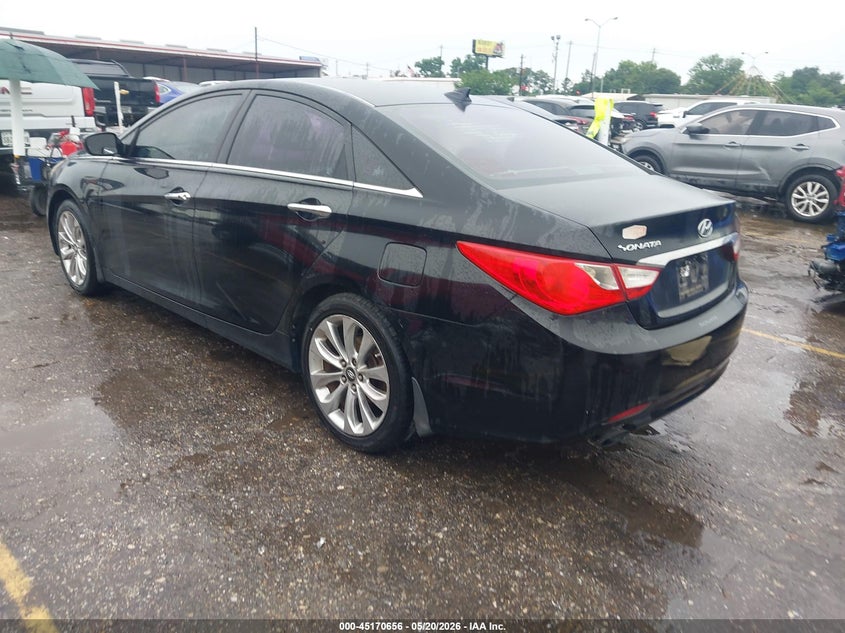 2013 Hyundai Sonata VIN 5NPEC4AC9DH723593 IAAI salvage auction — REAR END, Original (Texas), sold $1,475 on 2026-07-22 (photo 3)