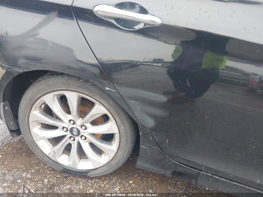 2013 Hyundai Sonata VIN 5NPEC4AC9DH723593 IAAI salvage auction — REAR END, Original (Texas), sold $1,475 on 2026-07-22 (photo 6)