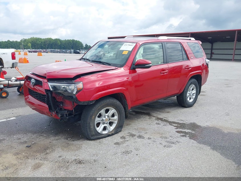 2015 Toyota 4runner VIN JTEBU5JR9F5212555 IAAI salvage auction — FRONT END, Salvage Title, sold $925 on 2026-07-23 (photo 2)