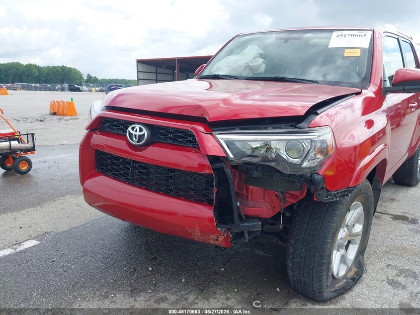 2015 Toyota 4runner VIN JTEBU5JR9F5212555 IAAI salvage auction — FRONT END, Salvage Title, sold $925 on 2026-07-23 (photo 6)