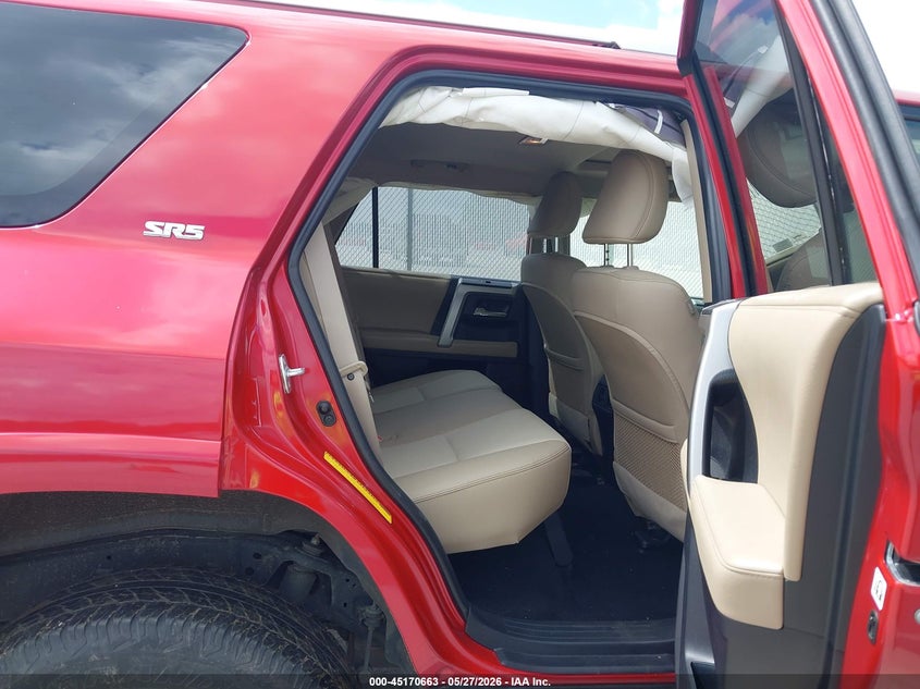 2015 Toyota 4runner VIN JTEBU5JR9F5212555 IAAI salvage auction — FRONT END, Salvage Title, sold $925 on 2026-07-23 (photo 8)