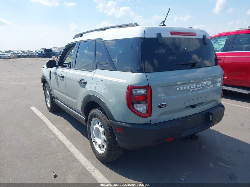 2024 Ford Bronco sport VIN 3FMCR9G6XRRE57330 IAAI salvage auction — FRONT END, Salvage (Idaho), sold $7,100 on 2026-07-29 (photo 3)