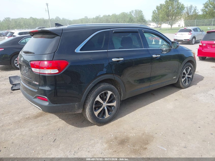 2016 Kia Sorento VIN 5XYPHDA11GG049749 IAAI salvage auction — LEFT FRONT, Mv-907A (New York), sold $1,850 on 2026-07-07 (photo 4)