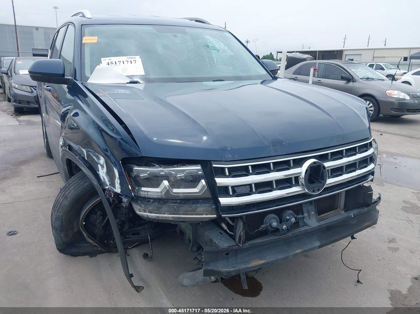 2018 Volkswagen Atlas VIN 1V2AP2CA0JC540107 IAAI salvage auction — FRONT END, Salvage (Texas), sold $2,100 on 2026-07-09 (photo 6)