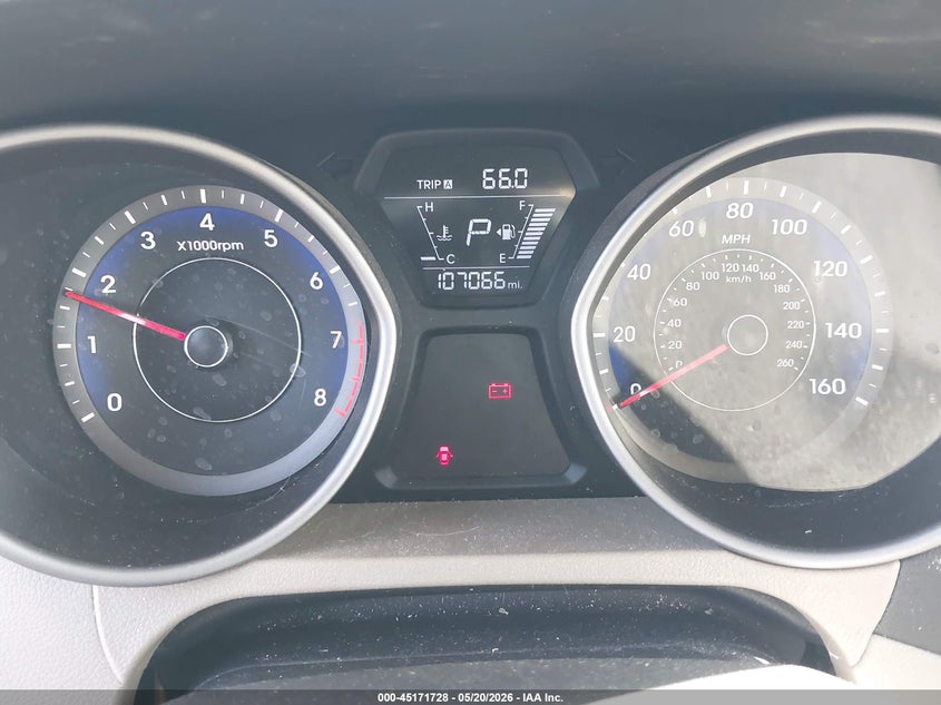 2014 Hyundai Elantra VIN KMHDH4AE8EU056386 IAAI salvage auction — FRONT END, Salvage (Arizona), sold $1,400 on 2026-07-07 (photo 7)