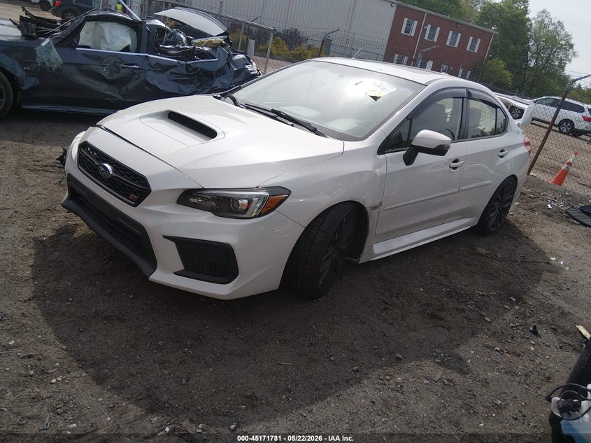 2018 Subaru Wrx sti VIN JF1VA2W61J9810685 IAAI salvage auction — RIGHT FRONT, Salvage (Massachusetts), sold $6,500 on 2026-07-21 (photo 2)