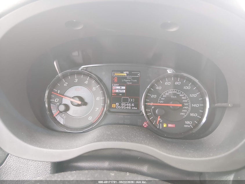 2018 Subaru Wrx sti VIN JF1VA2W61J9810685 IAAI salvage auction — RIGHT FRONT, Salvage (Massachusetts), sold $6,500 on 2026-07-21 (photo 7)