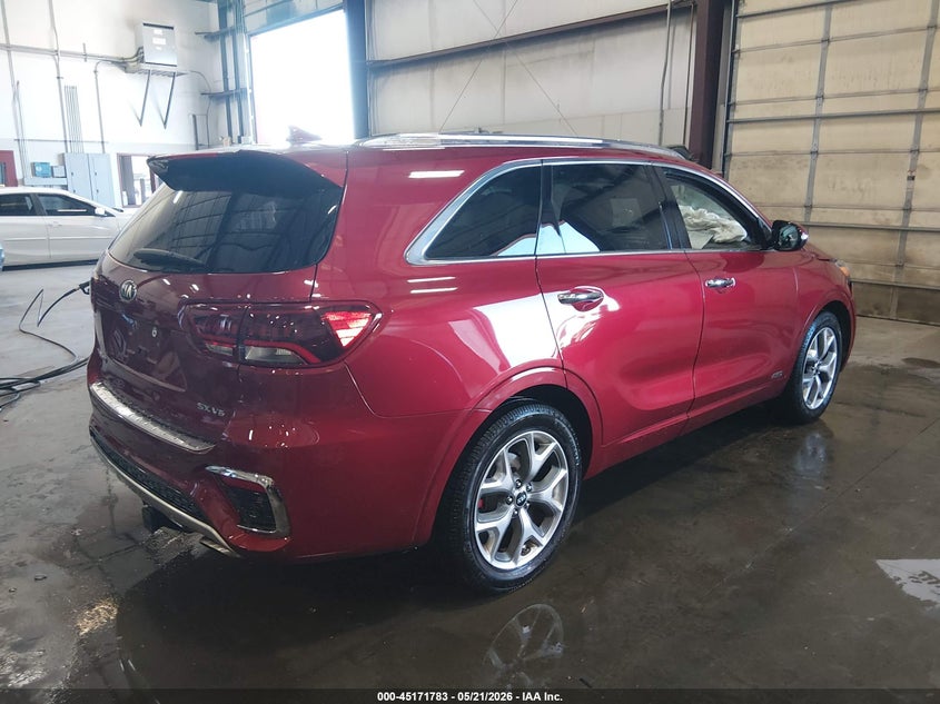 2019 Kia Sorento VIN 5XYPKDA53KG537999 IAAI salvage auction — FRONT END, Salvage (Idaho), sold $1,750 on 2026-07-24 (photo 4)