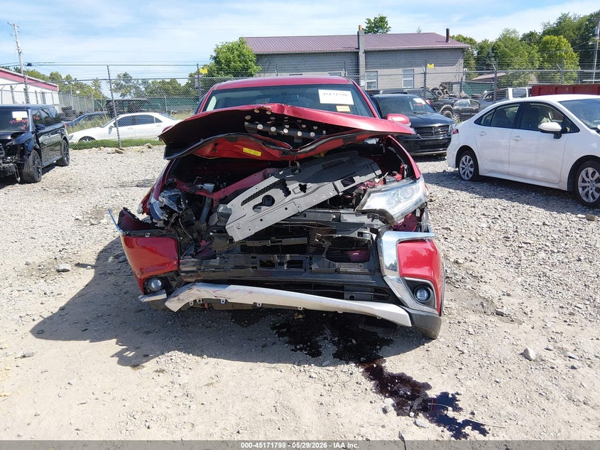 2016 Mitsubishi Outlander VIN JA4AZ3A3XGZ020583 IAAI salvage auction — FRONT END, Salvage Title, sold $1,675 on 2026-07-29 (photo 6)