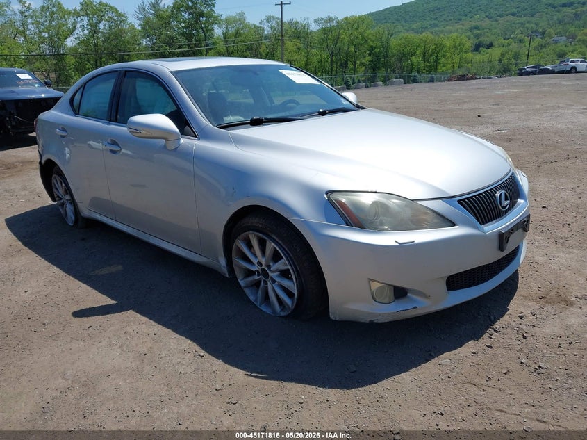 2010 Lexus Is 250 VIN JTHCF5C23A2032547 IAAI salvage auction — RIGHT FRONT, Salvage (Idaho), sold $1,025 on 2026-07-16 (photo 1)