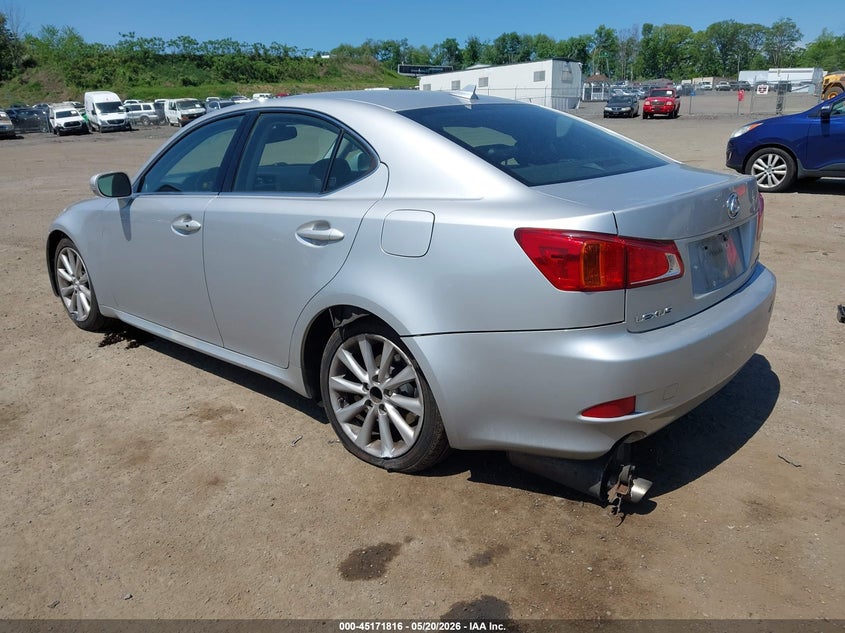 2010 Lexus Is 250 VIN JTHCF5C23A2032547 IAAI salvage auction — RIGHT FRONT, Salvage (Idaho), sold $1,025 on 2026-07-16 (photo 3)