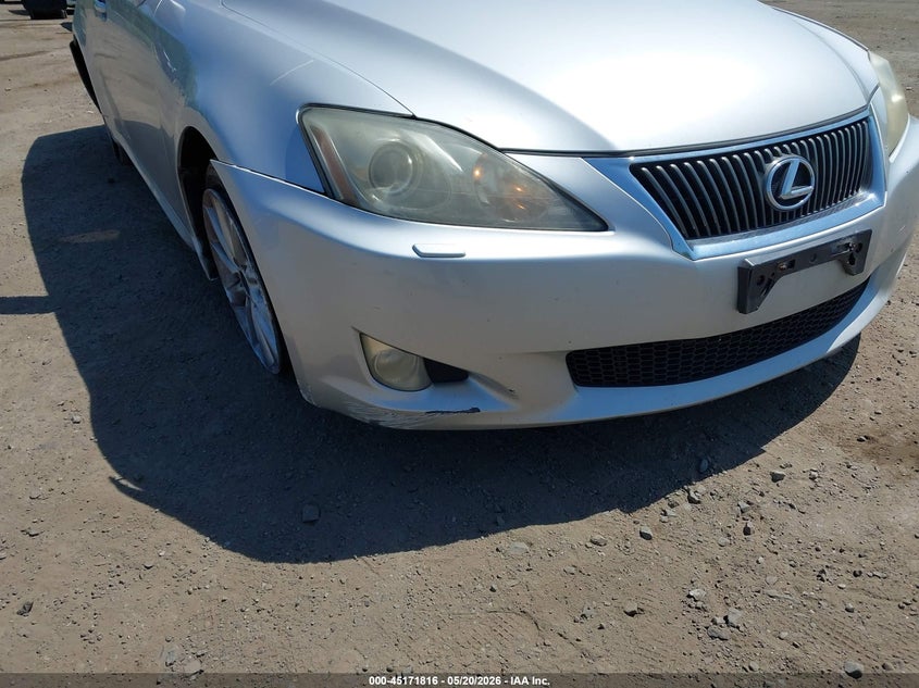 2010 Lexus Is 250 VIN JTHCF5C23A2032547 IAAI salvage auction — RIGHT FRONT, Salvage (Idaho), sold $1,025 on 2026-07-16 (photo 6)