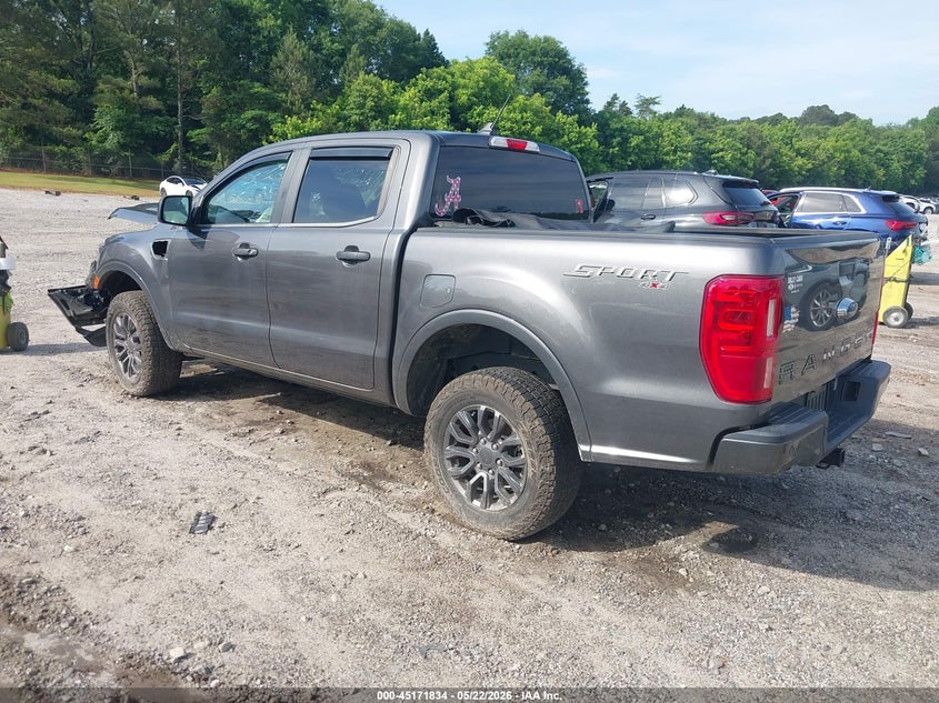 2020 Ford Ranger VIN 1FTER4FH1LLA69766 IAAI salvage auction — FRONT END, Salvage (Georgia), sold $3,650 on 2026-07-09 (photo 3)