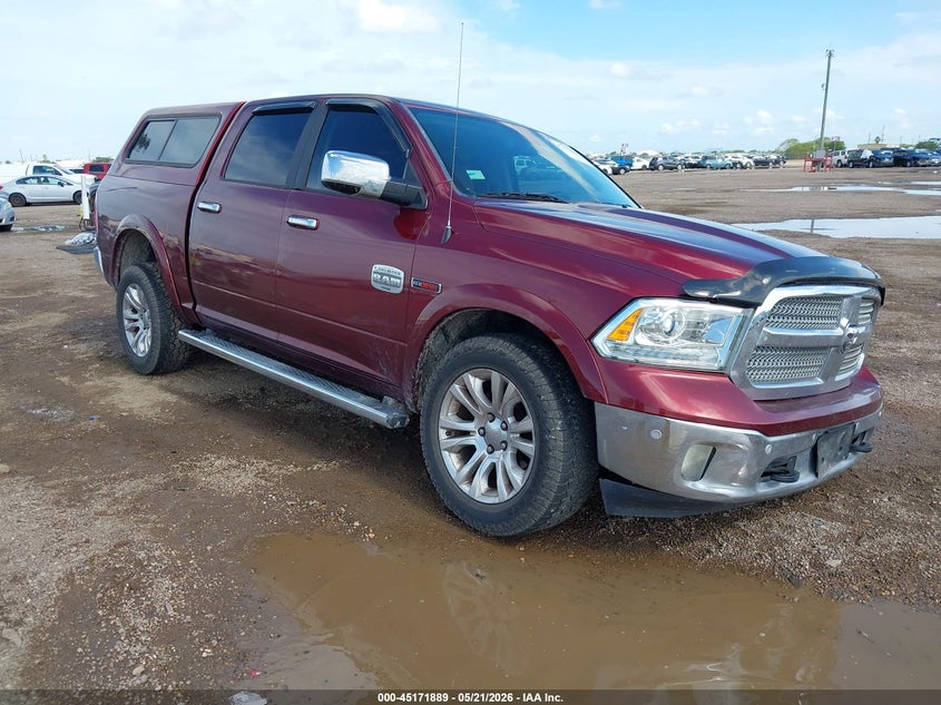 2017 Ram 1500 VIN 1C6RR7PM1HS558008 IAAI salvage auction — LEFT SIDE, Original (Texas), sold $25 on 2026-07-10 (photo 1)