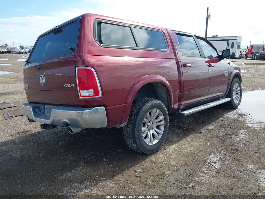 2017 Ram 1500 VIN 1C6RR7PM1HS558008 IAAI salvage auction — LEFT SIDE, Original (Texas), sold $25 on 2026-07-10 (photo 4)