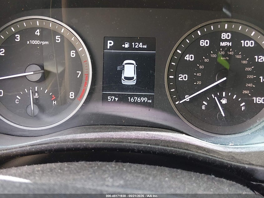 2021 Hyundai Tucson VIN KM8J2CA46MU368811 IAAI salvage auction — FRONT END, Salvage (Nevada), sold $4,200 on 2026-07-31 (photo 7)