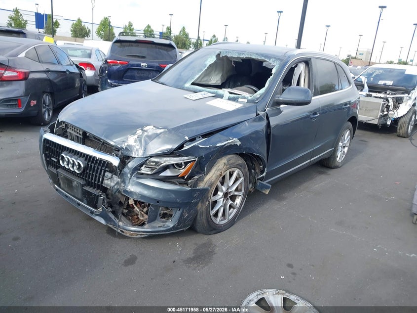 2010 Audi Q5 VIN WA1LKAFPXAA105166 IAAI salvage auction — FRONT END, Salvage Certificate (California), sold $375 on 2026-07-31 (photo 2)