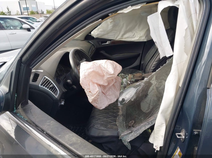 2010 Audi Q5 VIN WA1LKAFPXAA105166 IAAI salvage auction — FRONT END, Salvage Certificate (California), sold $375 on 2026-07-31 (photo 5)